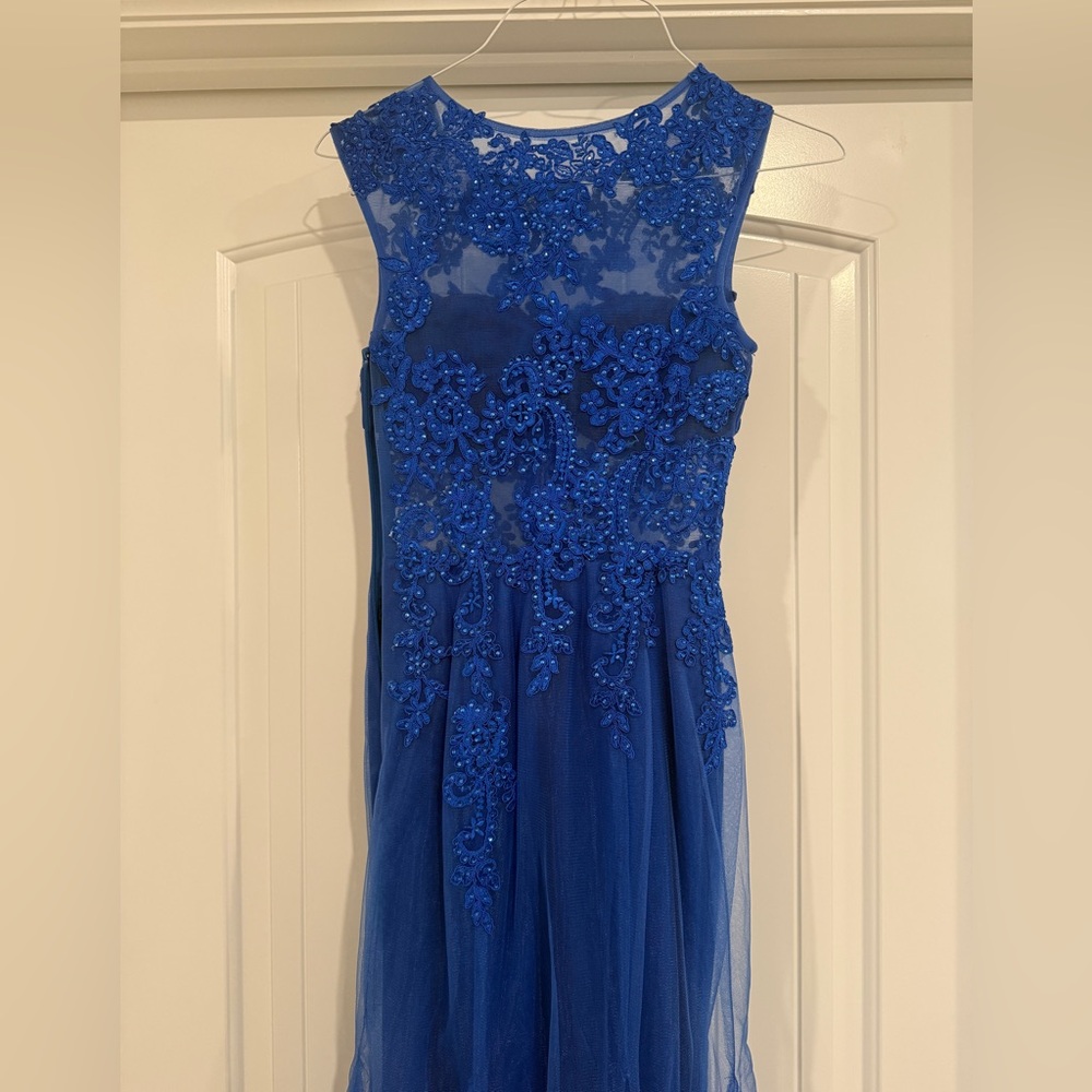 Royal blue Formal dress